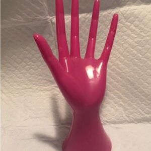 Pink Hand Ring Display Stand